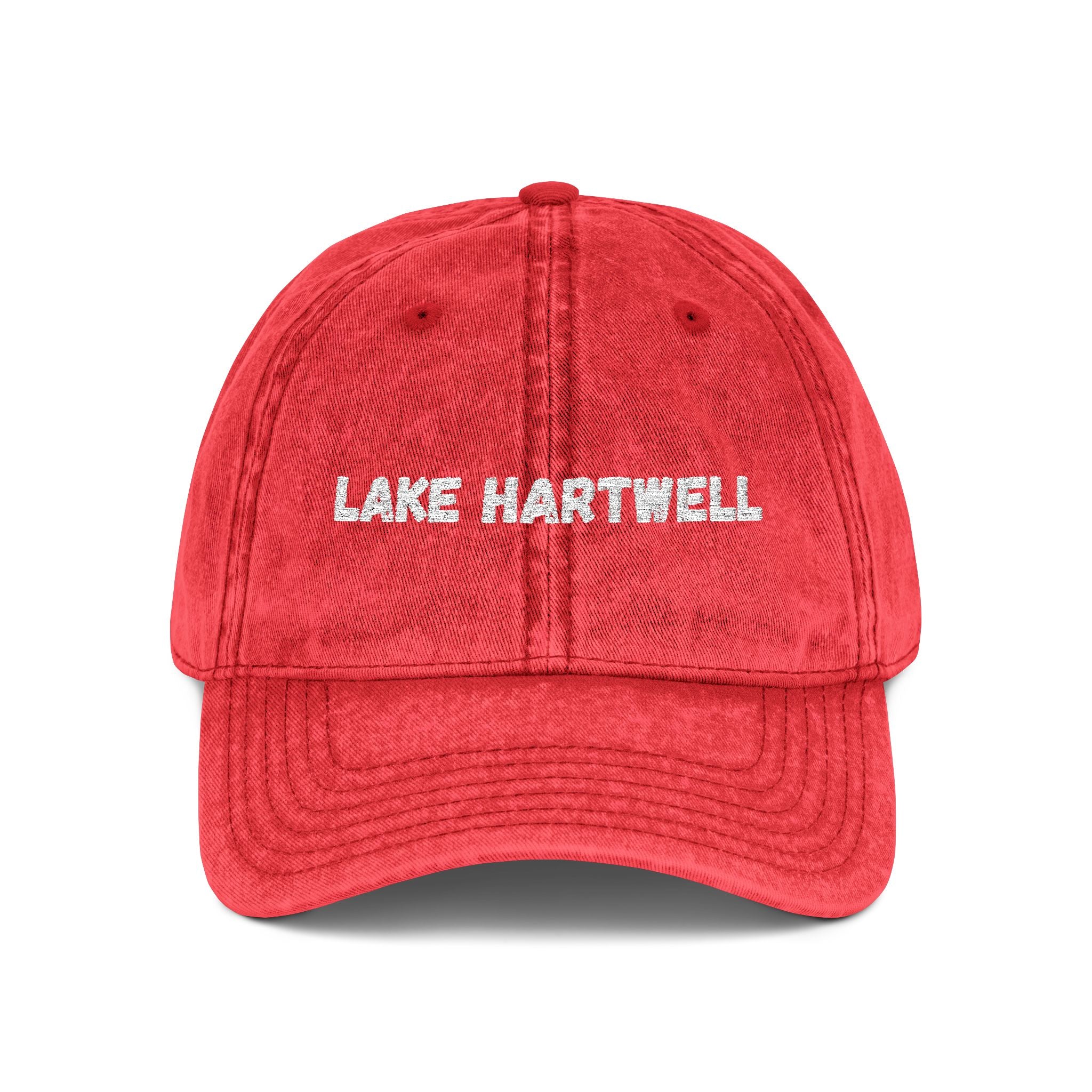 Lake Hartwell Embroidered Hat, Vintage Cap, Casual Summer Accessory, Gift for Outdoor Lovers, Lake Trip Gear