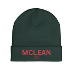 McLean Cozy Custom Knit Beanie - Personalized Hat, Winter Accessory, Gifts for Him, Her, Stylish Warmth