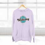 Wellesley Retro Vibe Hoodie for Casual Days, Streetwear, Unisex Gift, Cozy Layering Apparel
