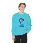 Lake Gaston Fish Design Unisex Sweatshirt | Cozy Fishing Apparel, Casual Wear, Gift for Anglers, Lake Day Outfit, Nature Lovers Sweatshirt
