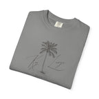 Key Largo Chill Vibes Tee - Unisex Garment-Dyed T-shirt for Autumn Lovers, Casual Wear, Gifts for Him/Her
