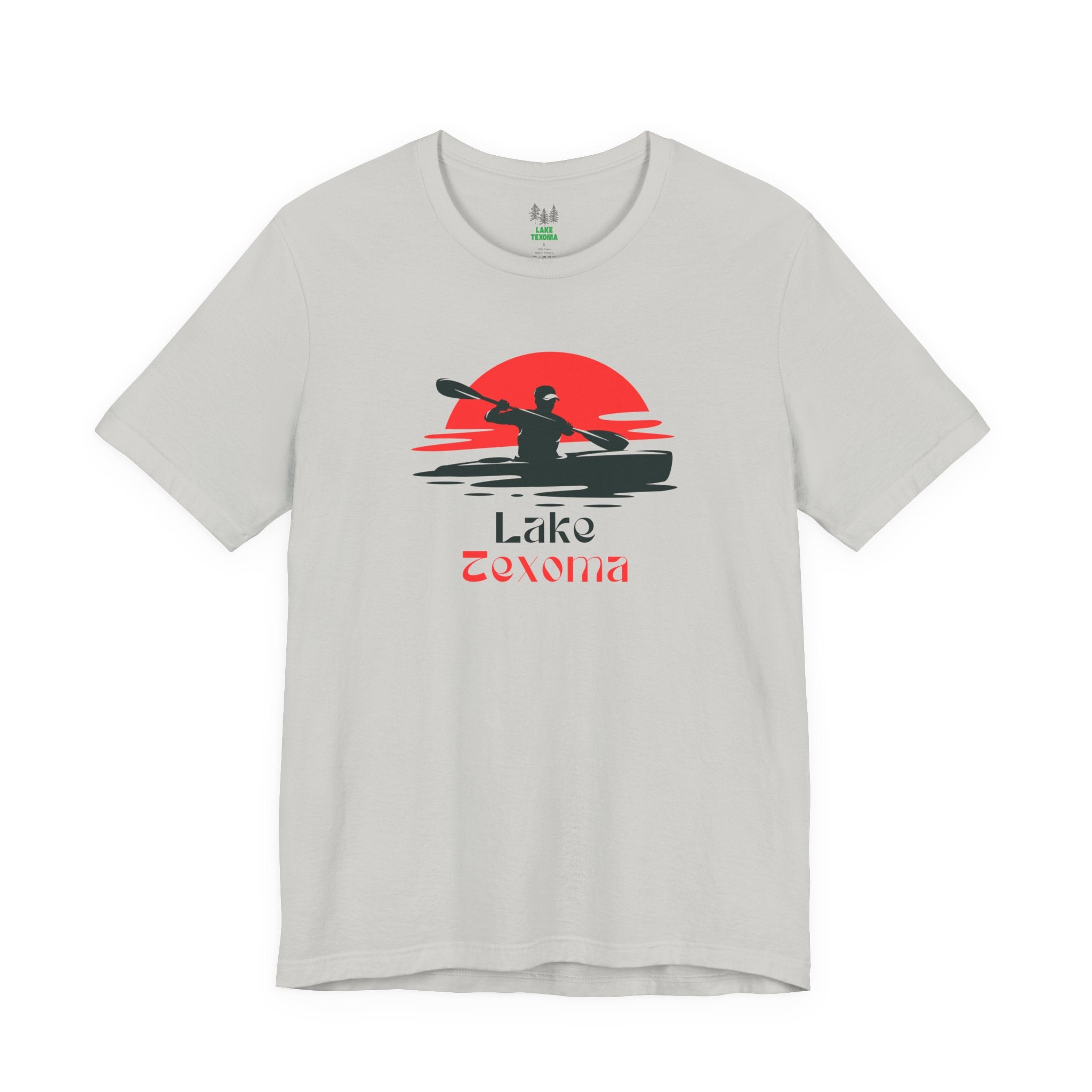 Lake Texoma Tee - Kayaking Graphic Unisex Jersey Short Sleeve Shirt, Outdoor Adventure Gift, Summer Vibes, Lake Lover Apparel