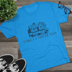 Lake Cumberland Unisex Tri-Blend Crew Tee, Casual T-Shirt, Summer Apparel, Lake House Shirt, Gift for Friends, Travel Tee