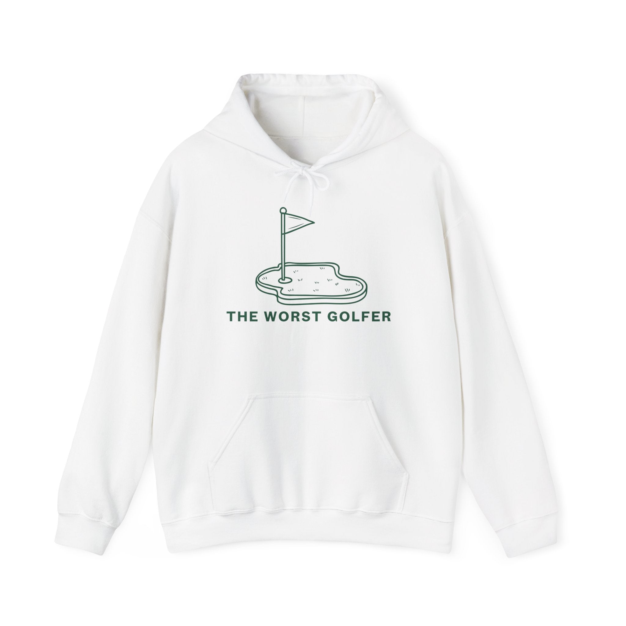 Funny Golf Sweatshirt for The Worst Golfer, Unisex Hooded Sweatshirt, Gift for Golf Lovers, Casual Hoodie, Golfing Apparel