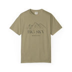 Big Sky - Unisex Garment-Dyed T-shirt, Casual Outfit, Gift for Nature Lovers, Vacation Essentials