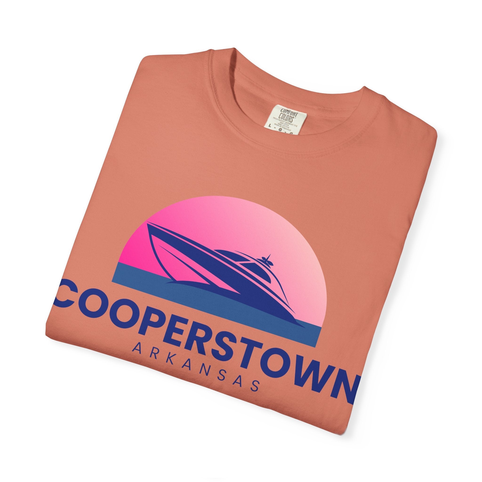 Cooperstown Vibes, Unisex T-shirt, Casual Tee, Travel Souvenir, Vacation Top
