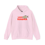 Lake Texoma Fishing Hoodie, Unisex Comfortable Sweatshirt, Relaxed Fit for Outdoor Enthusiasts, Gift for Fishermen, Casual Lake Apparel
