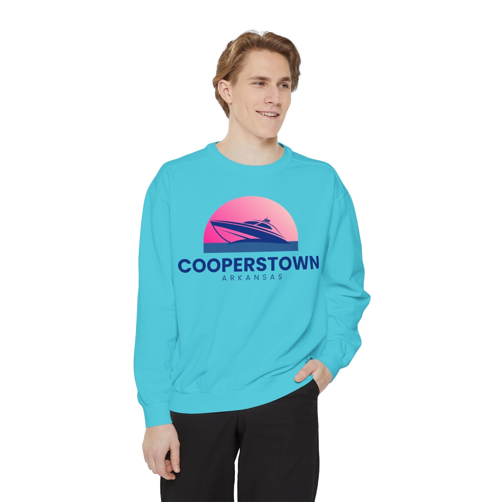 Cooperstown Unisex Sweatshirt, Cozy, Perfect Autumn Gift, Relaxed Style for All