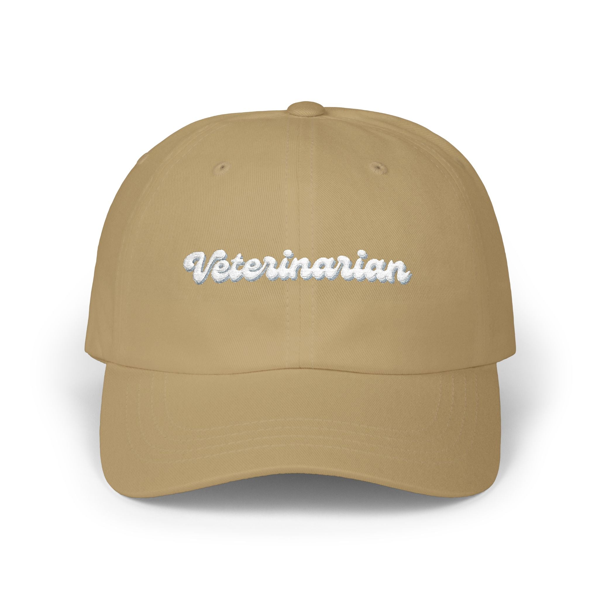 Classic Dad Cap for Veterinarians, Casual Hat, Gift for Pet Lovers, Outdoor Cap, Everyday Wear