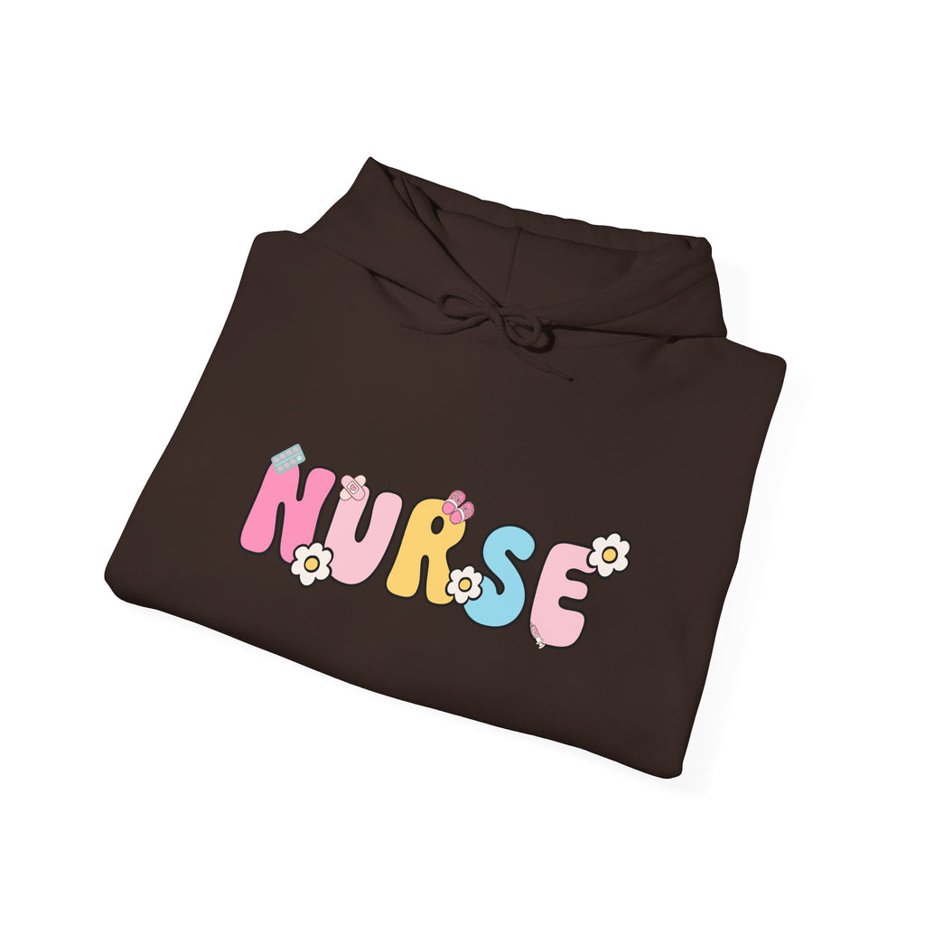 Cute Nurse Hoodie for Healthcare Workers, Cozy Sweatshirt for Nurses, Gift for Nursing Students, Healthcare Appreciation