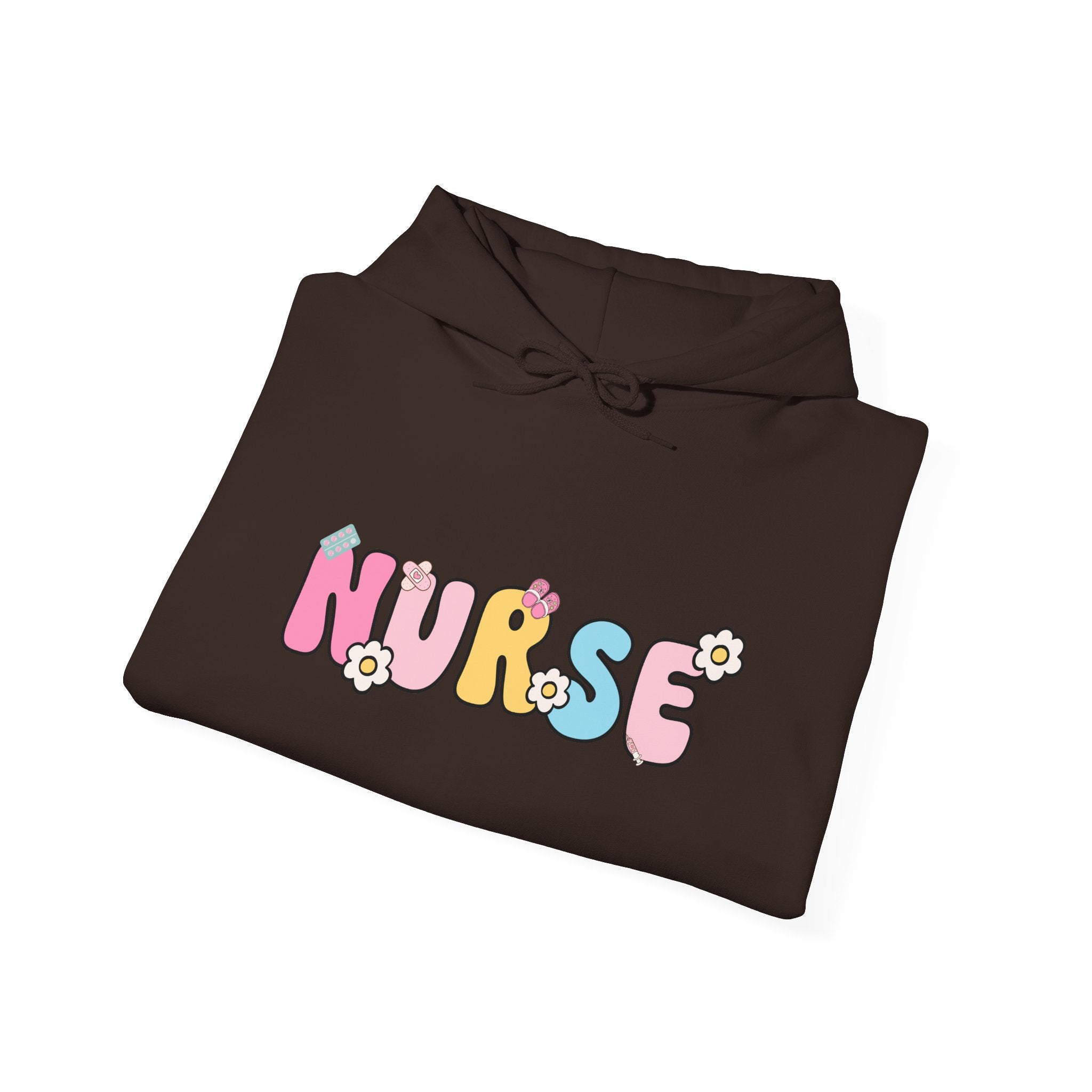 Cute Nurse Hoodie for Healthcare Workers, Cozy Sweatshirt for Nurses, Gift for Nursing Students, Healthcare Appreciation
