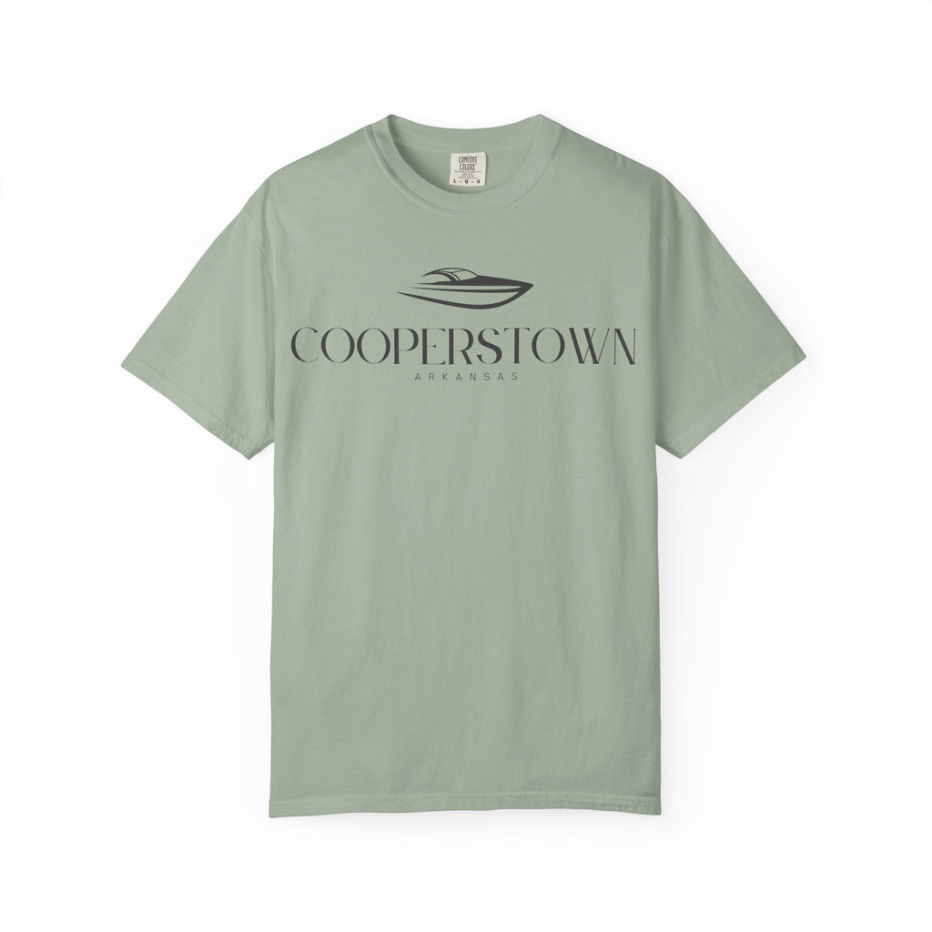 Cooperstown Chill Vibes Tee - Unisex Garment-Dyed T-shirt for Autumn Lovers, Casual Wear, Gifts for Him/Her
