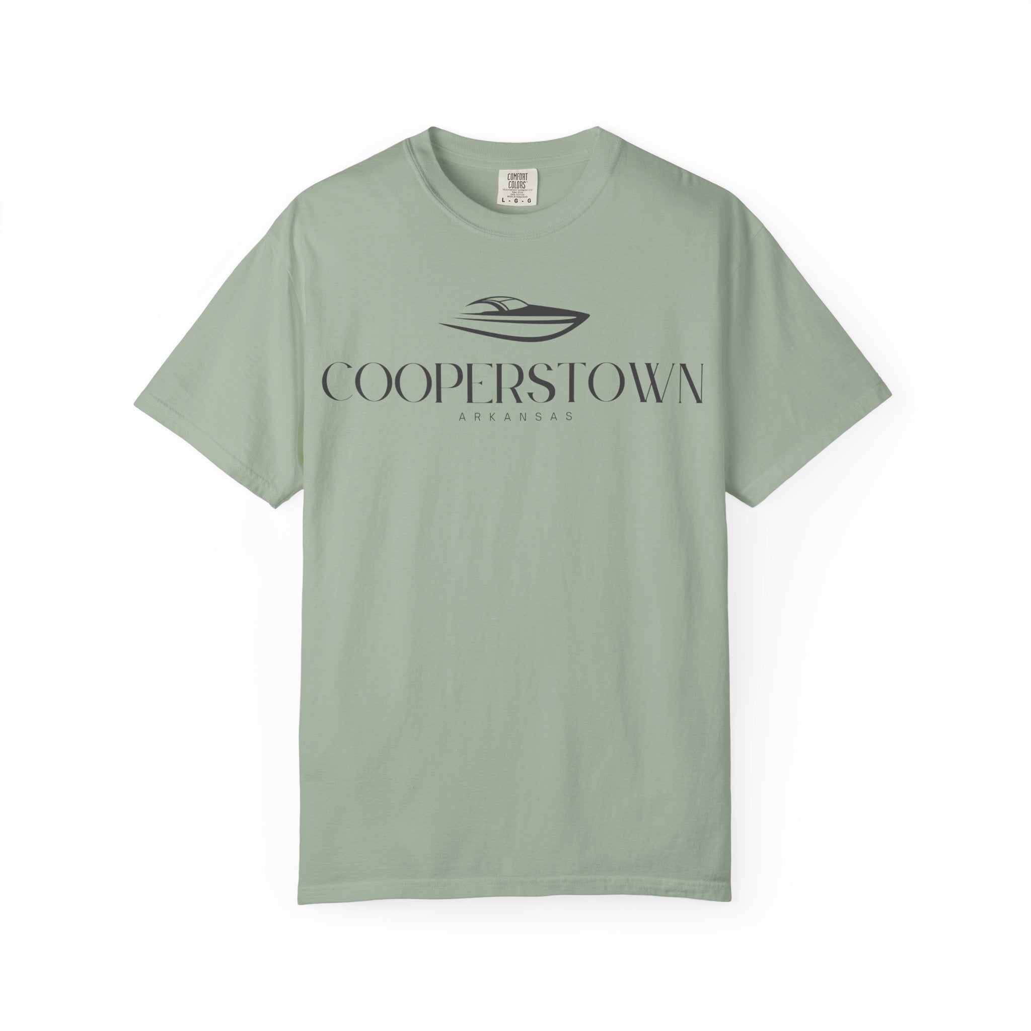 Cooperstown Chill Vibes Tee - Unisex Garment-Dyed T-shirt for Autumn Lovers, Casual Wear, Gifts for Him/Her