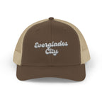 Everglades City Sparkly Trucker Cap with Rhinestone 'Ballin' Style' Design | Trendy Snapback Hat for Fashion Lovers, Unisex Gift for Holidays