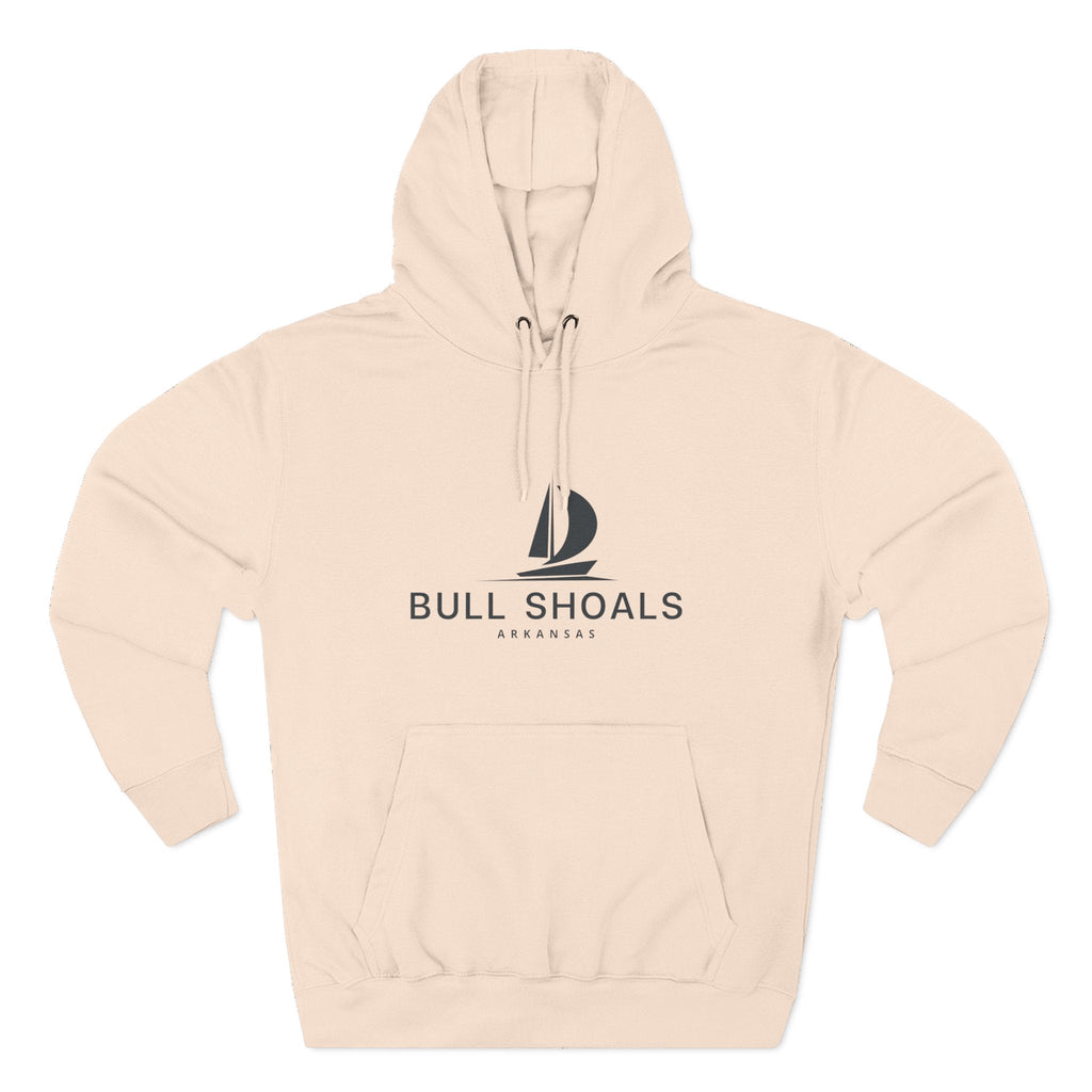 Bull Shoals Inspired Fleece Hoodie, Casual Wear, Relaxation, Gift for Autumn Lovers, Travel Essential