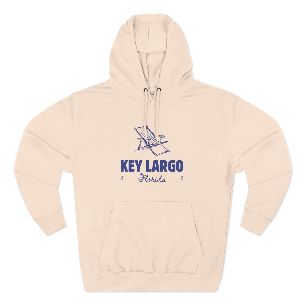 Key Largo Inspired Fleece Hoodie, Casual Wear, Relaxation, Gift for Autumn Lovers, Travel Essential
