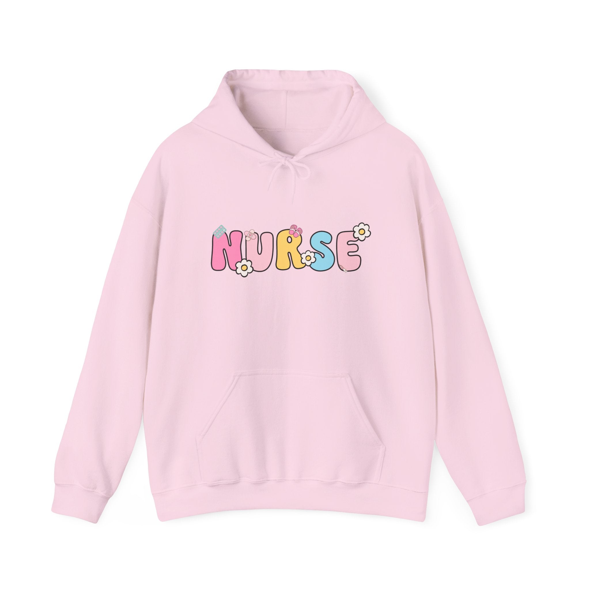 Cute Nurse Hoodie for Healthcare Workers, Cozy Sweatshirt for Nurses, Gift for Nursing Students, Healthcare Appreciation