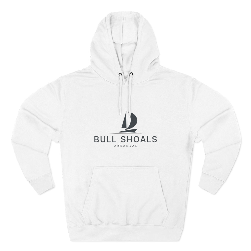 Bull Shoals Inspired Fleece Hoodie, Casual Wear, Relaxation, Gift for Autumn Lovers, Travel Essential