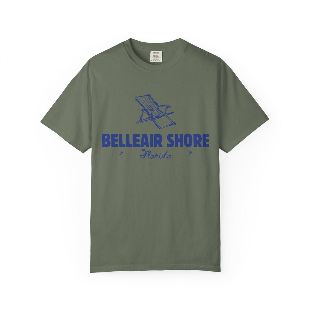 Belleair Shore - Unisex Garment-Dyed T-shirt, Casual Outfit, Gift for Nature Lovers, Vacation Essentials