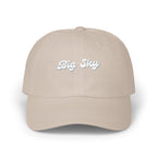 Big Sky Dad Cap, Unisex Cotton Hat, Casual Everyday Wear, Outdoor Cap