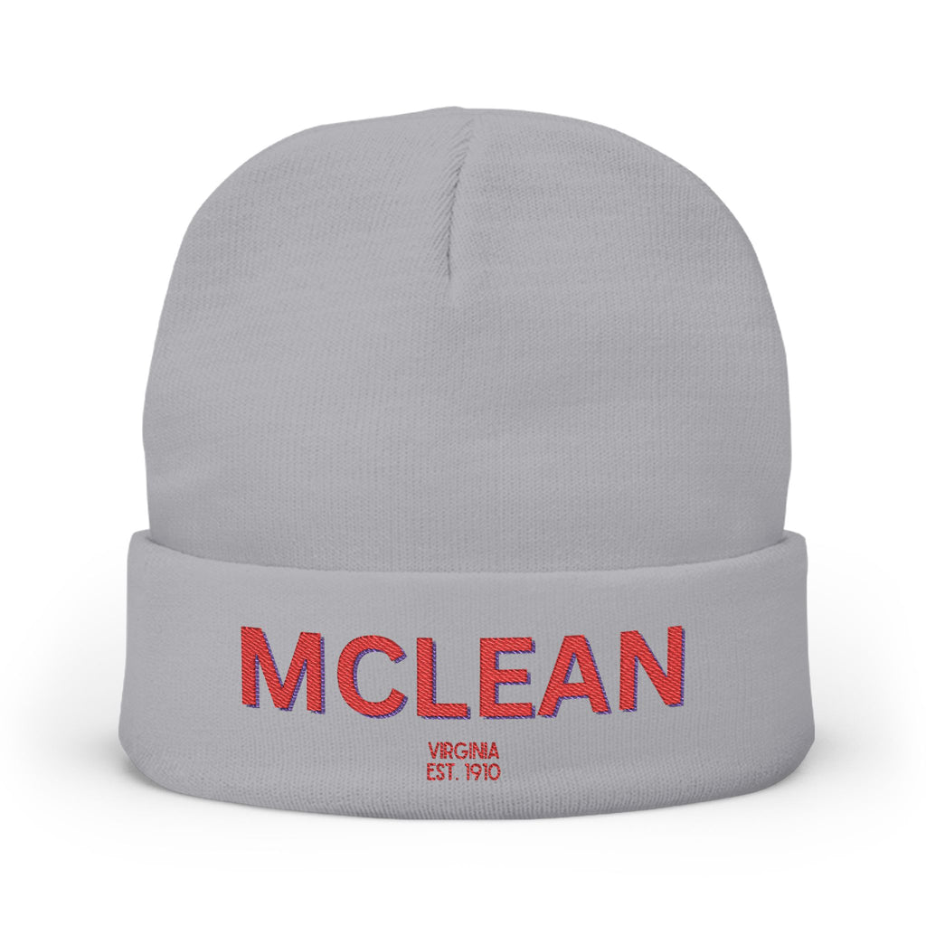 McLean Cozy Custom Knit Beanie - Personalized Hat, Winter Accessory, Gifts for Him, Her, Stylish Warmth