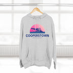 Cooperstown Vibes Hoodie with Design, Perfect for Autumn Lovers, Comfortable and Stylish, Great Gift for Vacations