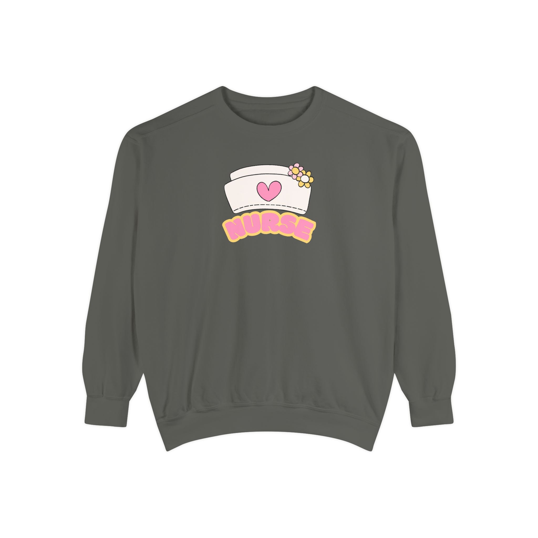 Nurse Love Sweatshirt, Cozy Gift for Healthcare Workers, Unique Gift for Nurses, Casual Medical Apparel, Nurse Appreciation