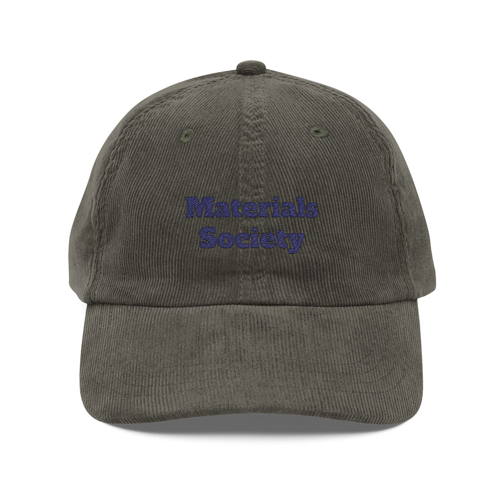 Materials Society Embroidered Cap