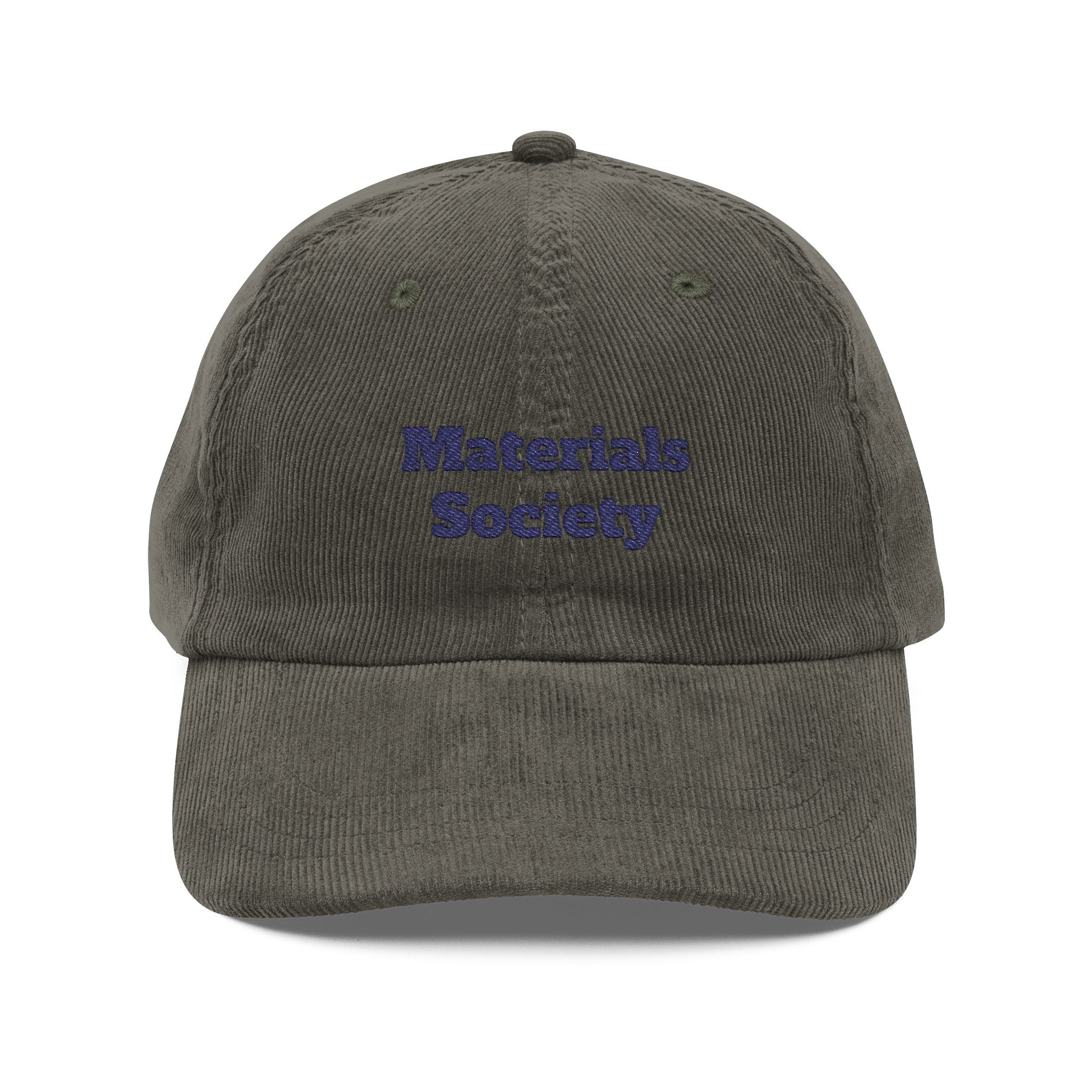 Materials Society Embroidered Cap