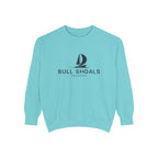 Bull Shoals Vibes Unisex Sweatshirt | Garment-Dyed Comfort, Perfect for Casual Outings, Travel, Gifts, Autumn Days
