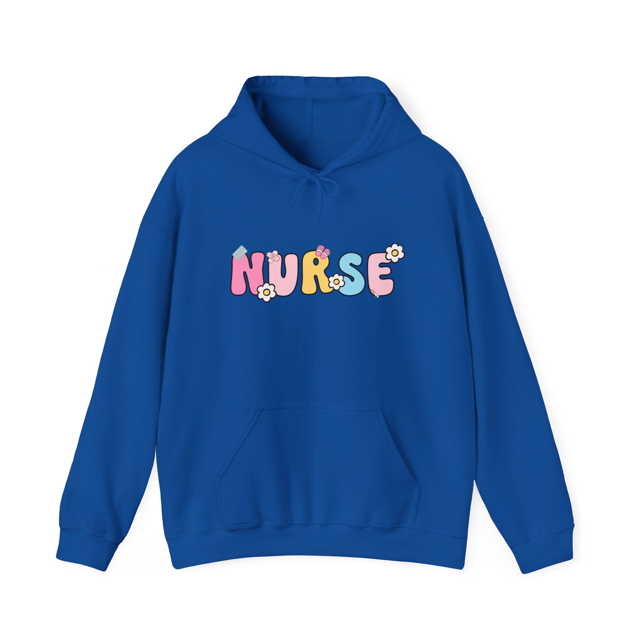 Cute Nurse Hoodie for Healthcare Workers, Cozy Sweatshirt for Nurses, Gift for Nursing Students, Healthcare Appreciation