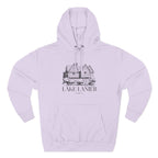 Cozy Lake Lanier Fleece Hoodie - Perfect for Relaxing, Outdoor Adventures, Gifts for Nature Lovers, Fall and Winter Apparel