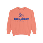 Everglades City Vibes Unisex Sweatshirt | Garment-Dyed Comfort, Perfect for Casual Outings, Travel, Gifts, Autumn Days