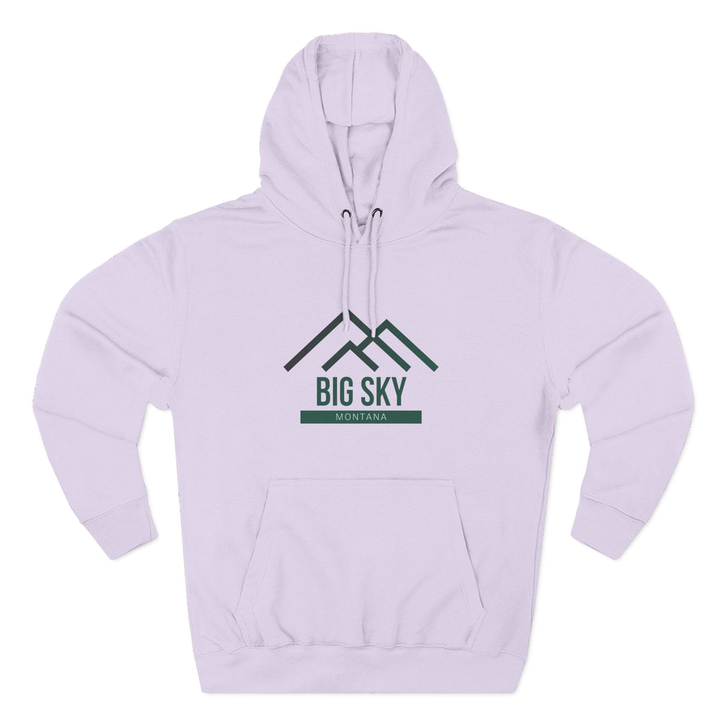 Big Sky Vibes Hoodie with Design, Perfect for Autumn Lovers, Comfortable and Stylish, Great Gift for Vacations