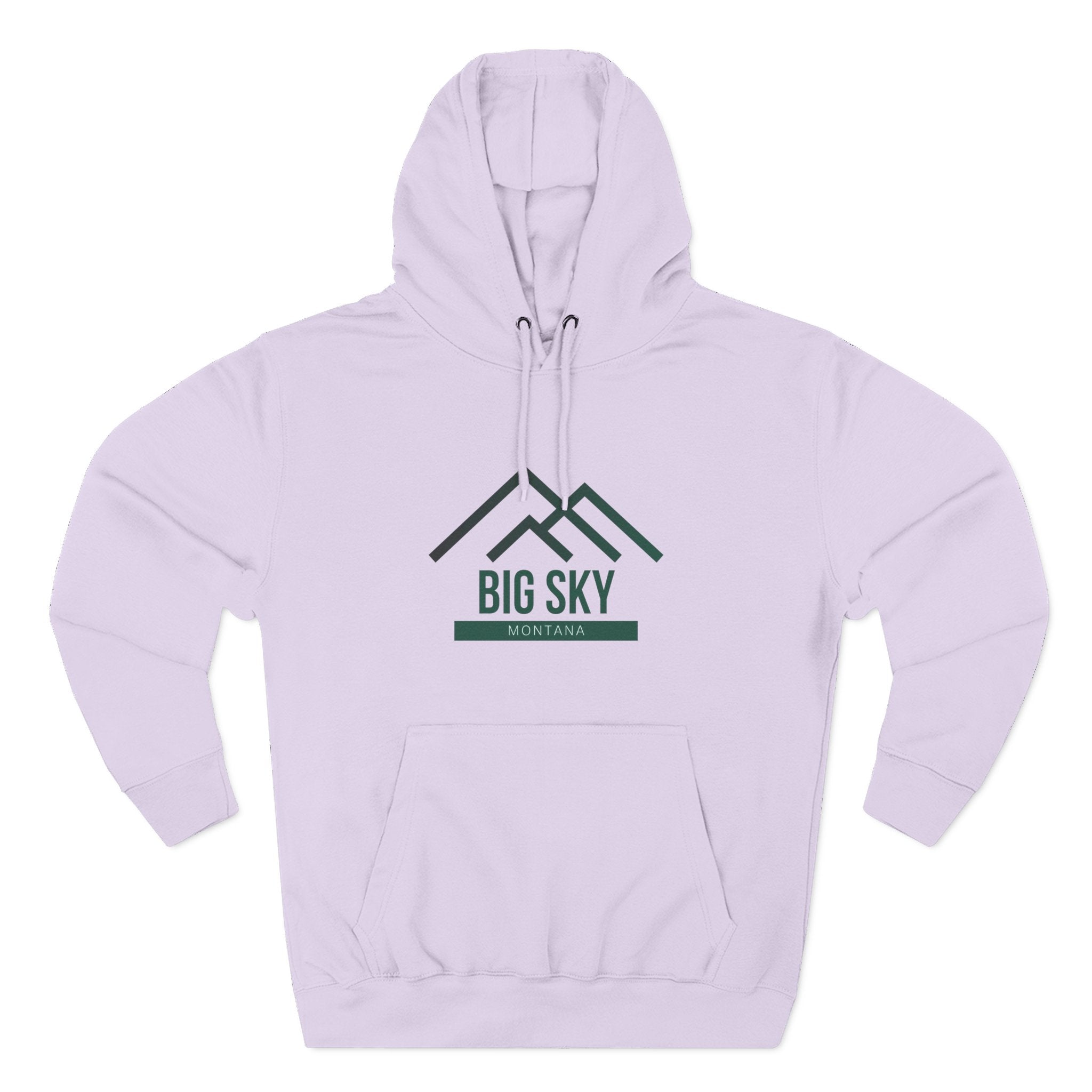 Big Sky Vibes Hoodie with Design, Perfect for Autumn Lovers, Comfortable and Stylish, Great Gift for Vacations
