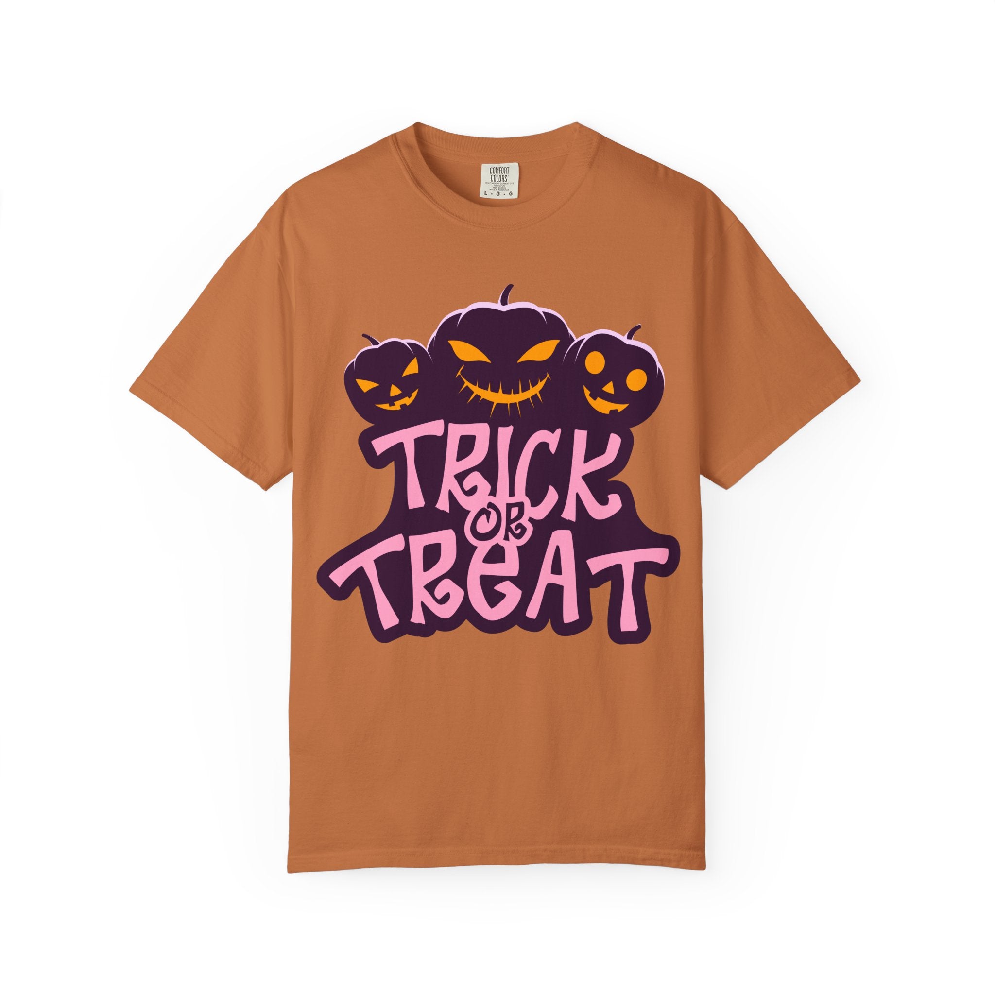 Halloween Trick or Treat T-Shirt, Unisex Halloween Tee, Spooky Autumn Shirt, Fun Costume Top, Trick or Treat Apparel