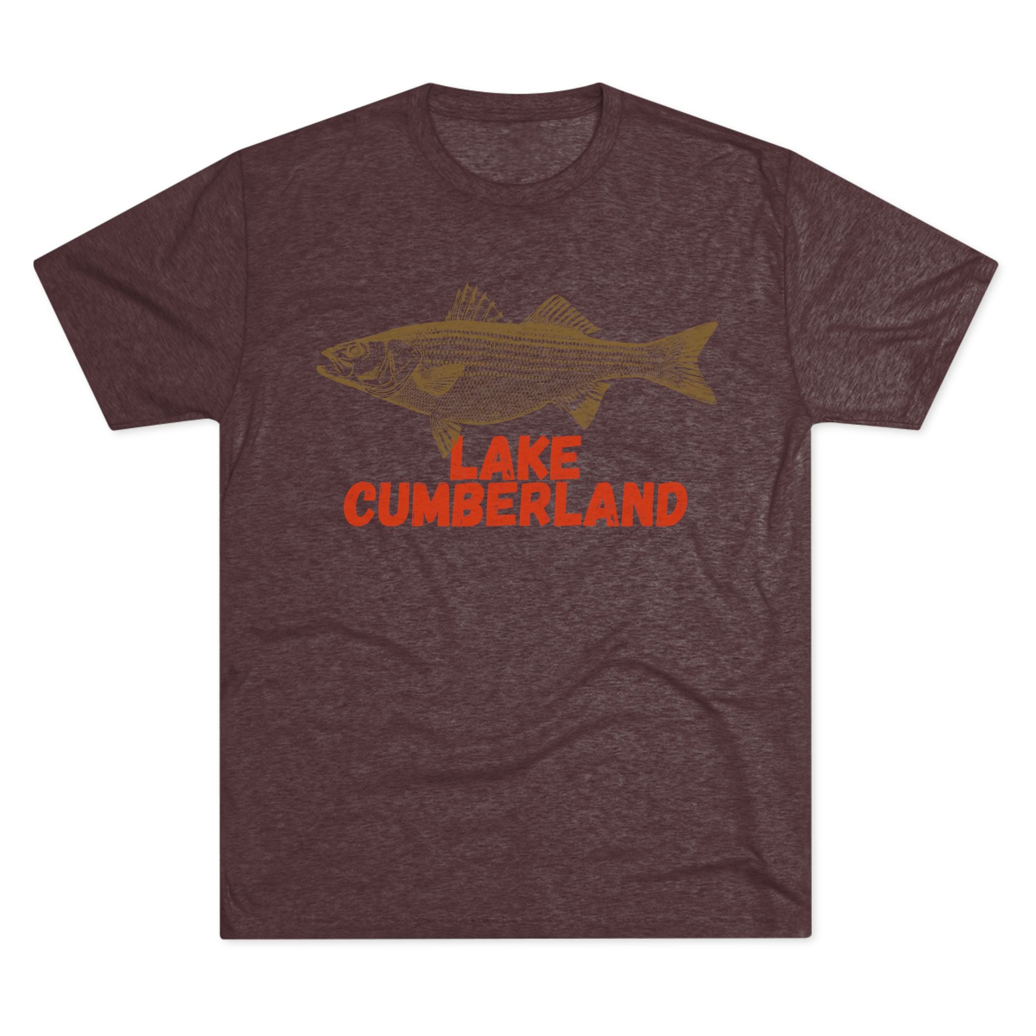 Lake Cumberland Fishing Tee, Unisex Crew Neck Shirt, Summer Lake Apparel, Gift for Fishermen, Outdoor Adventure T-Shirt, Lake House Style