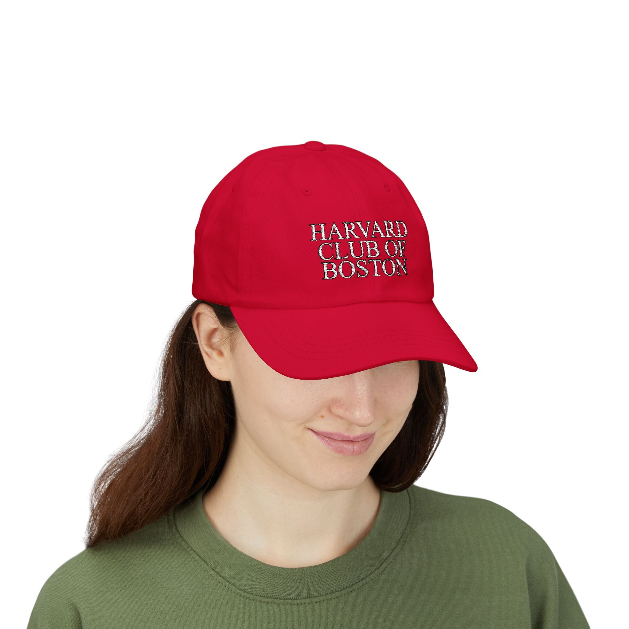 Harvard Club of Boston Embroidered Cap
