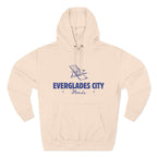 Everglades City Inspired Fleece Hoodie, Casual Wear, Relaxation, Gift for Autumn Lovers, Travel Essential