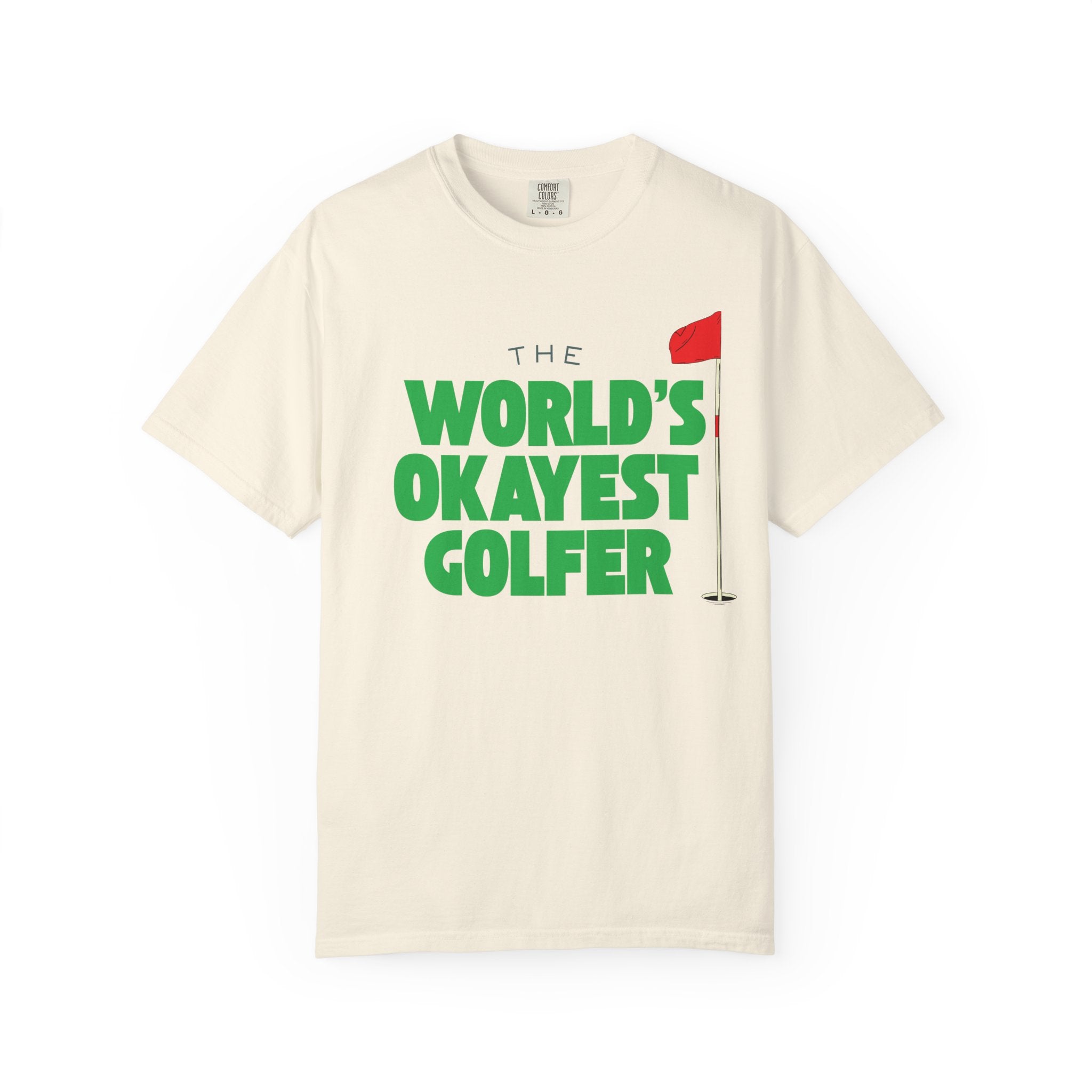 World's Okayest Golfer T-Shirt, Funny Golf Gift, Unisex Tee, Sports Apparel, Father's Day Gift, Golfer Humor