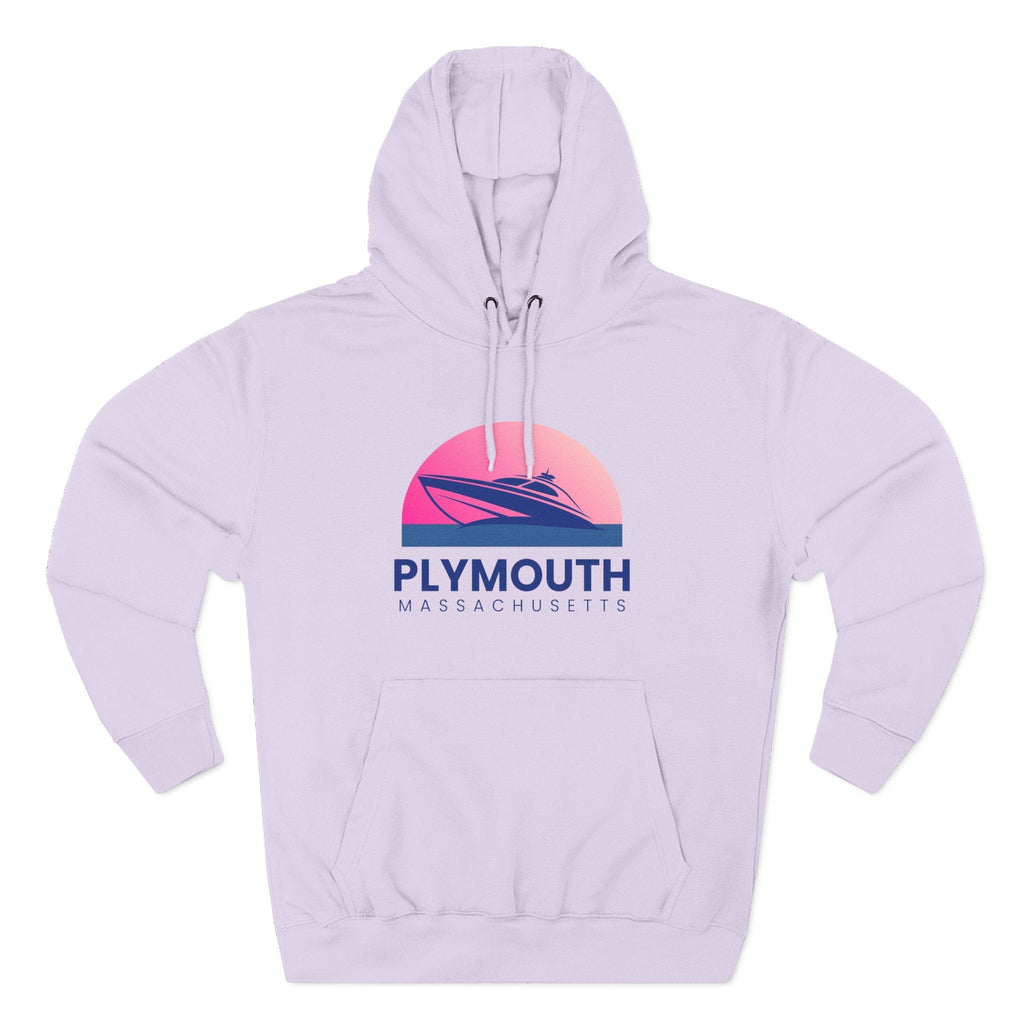 Plymouth Vibes Hoodie with Design, Perfect for Autumn Lovers, Comfortable and Stylish, Great Gift for Vacations