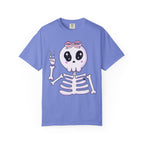 Halloween Unisex T-shirt, Spooky Skeleton Tee, Cute Halloween Shirt, Halloween Costume, Halloween Party Top