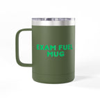 Exam Fuel Mug Tumbler | Perfect for Students, Study Sessions, Motivational Drinkware, Eco-Friendly Cup