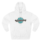 Wellesley Retro Vibe Hoodie for Casual Days, Streetwear, Unisex Gift, Cozy Layering Apparel