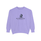 Plymouth Vibes Unisex Sweatshirt | Garment-Dyed Comfort, Perfect for Casual Outings, Travel, Gifts, Autumn Days