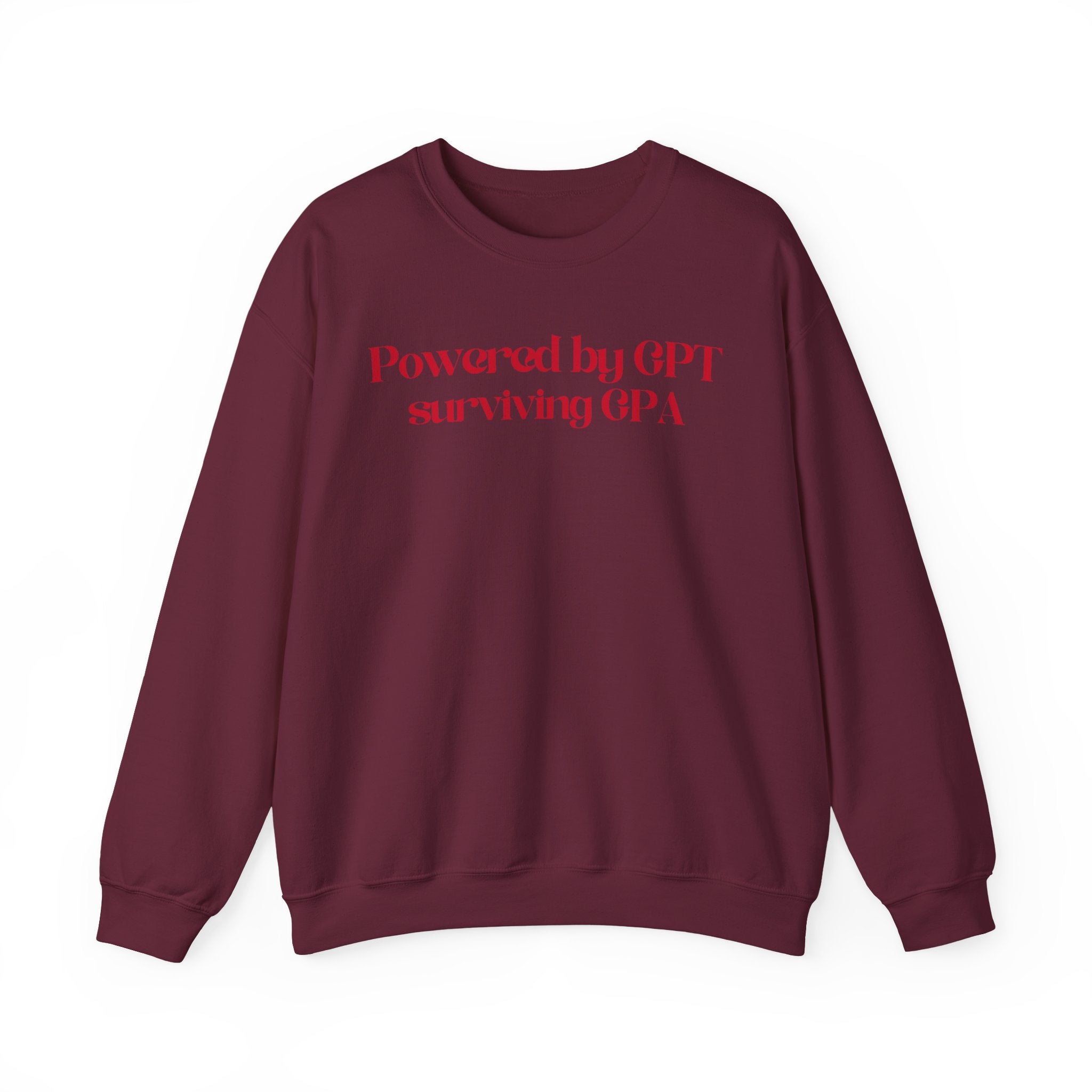 Surviving GPA Sweatshirt - Unisex Casual Crewneck, Gift for Tech Enthusiasts, College Students, Relaxed Fit for Everyday Wear