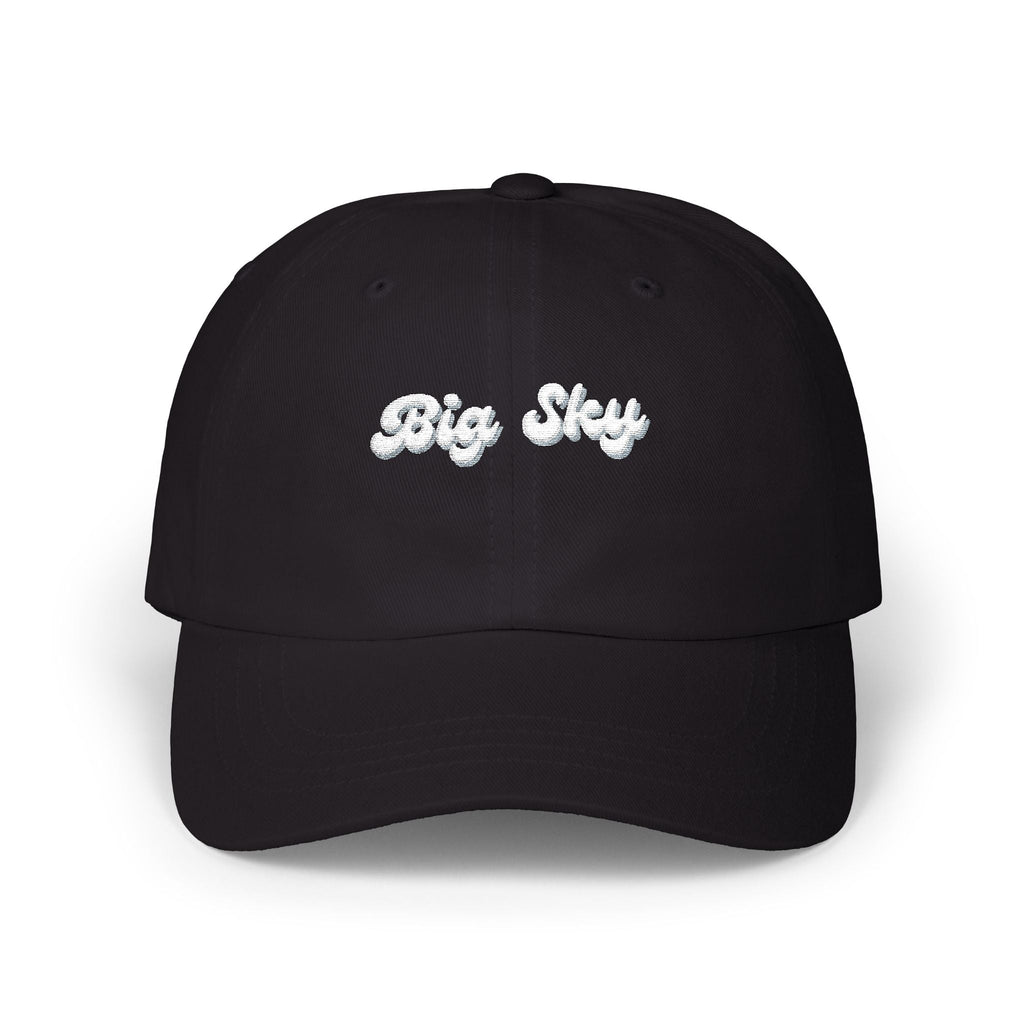 Big Sky Dad Cap, Unisex Cotton Hat, Casual Everyday Wear, Outdoor Cap