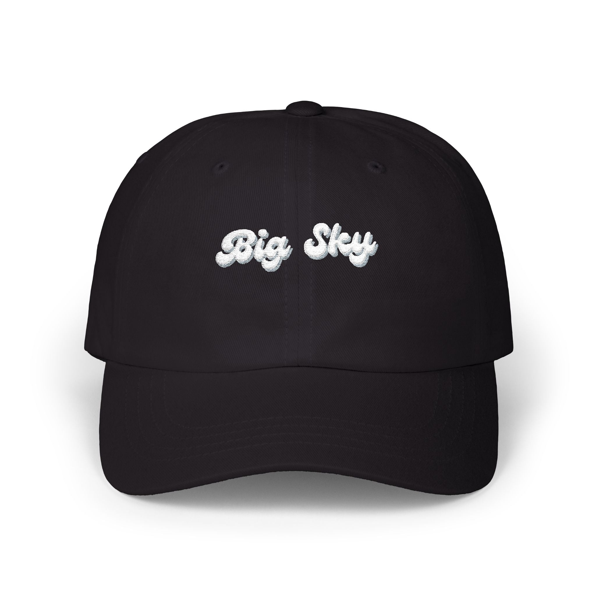 Big Sky Dad Cap, Unisex Cotton Hat, Casual Everyday Wear, Outdoor Cap