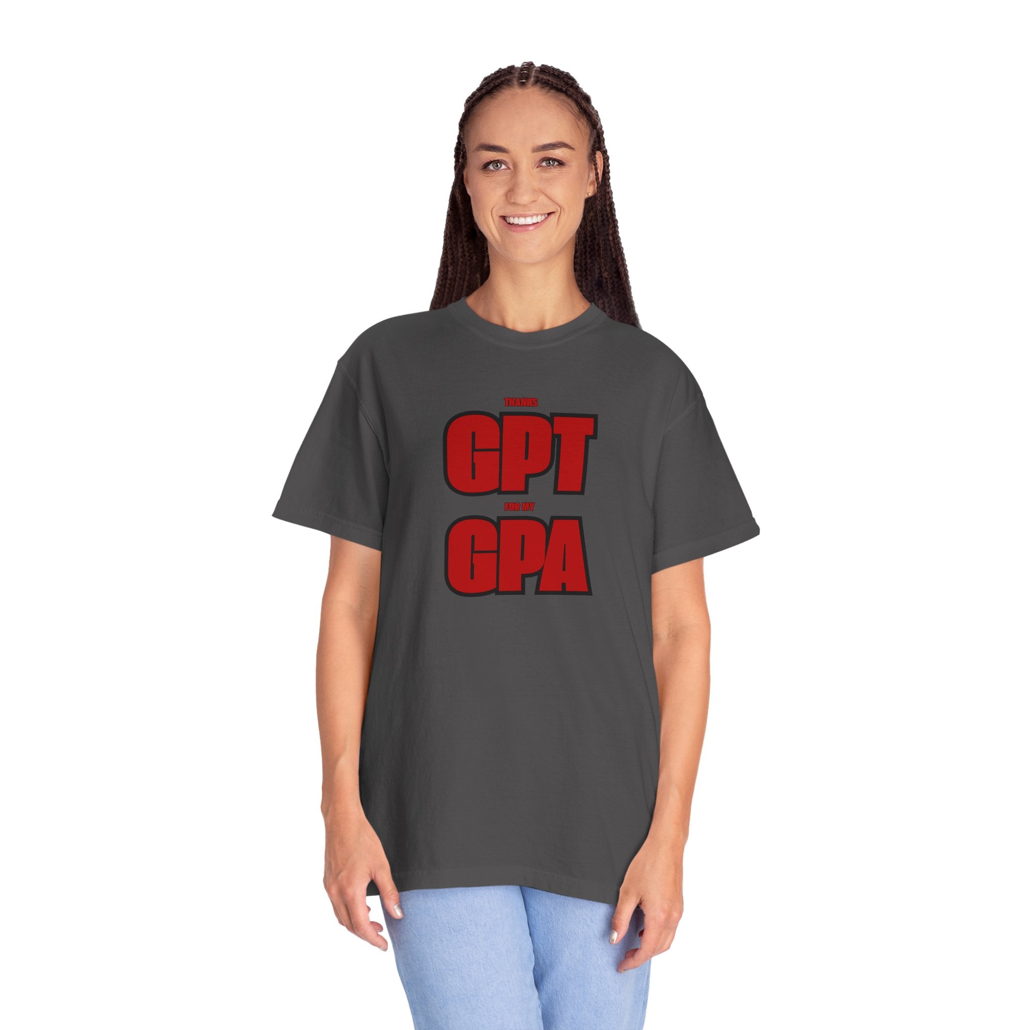 GPT for My GPA Unisex T-Shirt, Funny Shirt, Graduation Gift, Student Apparel, College Humor Tee