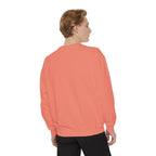 Key Largo Chill Vibes Sweatshirt - Unisex Garment-Dyed Style, Perfect for Lounging